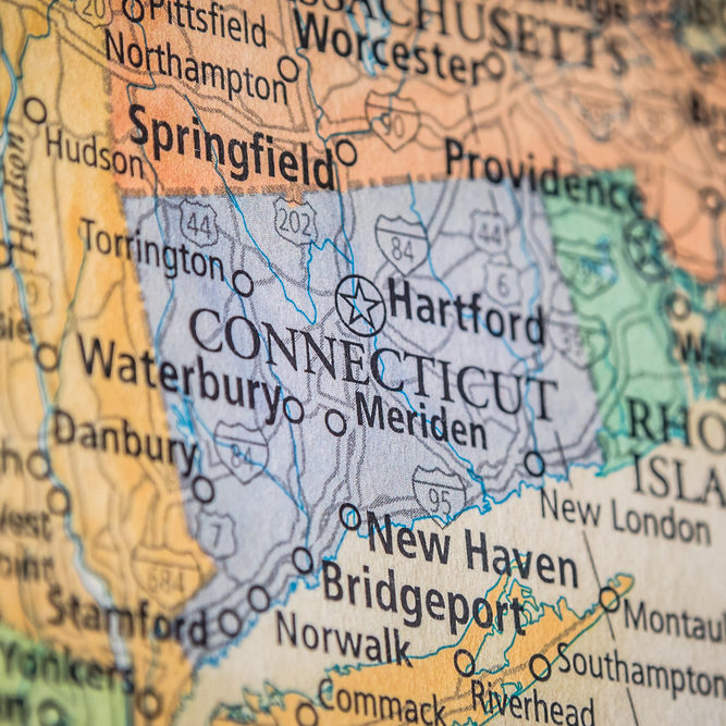 Connecticut Map