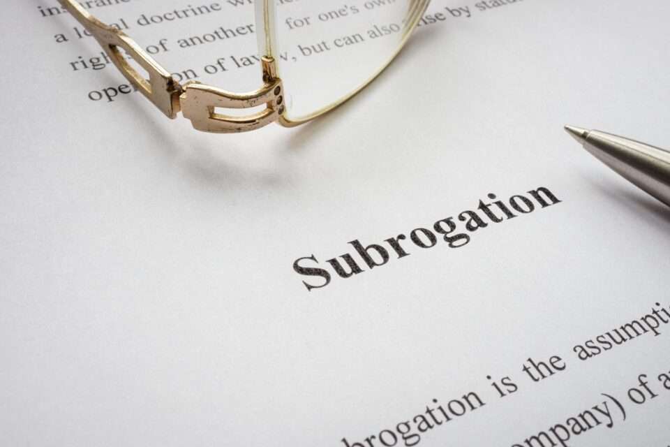 Subrogation Opportunities